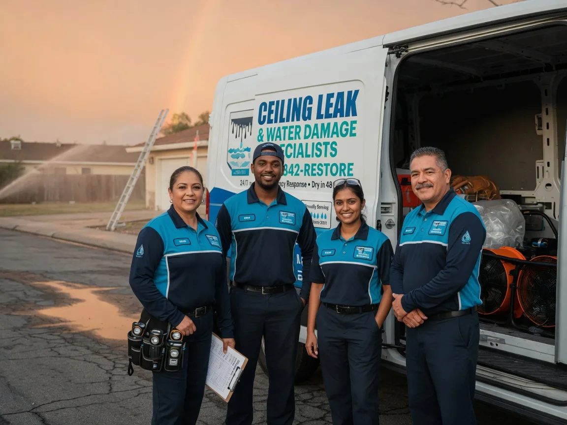 Ceiling Leak Cleanup company in Hearne, TX