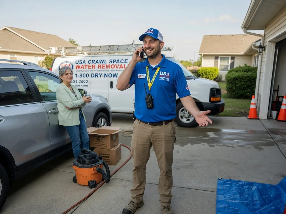 Crawl Space Water Removal Hearne, TX FAQs
